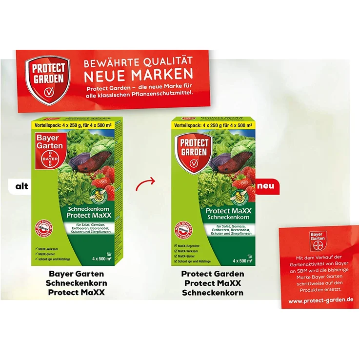 Bayer SchneckenkornProtectMaXX 1 kg – Bild 1