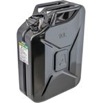 ARNOLD 20 L, schwarz, 6011-X1-2002 Metall-Kraftstoffkanister 20L