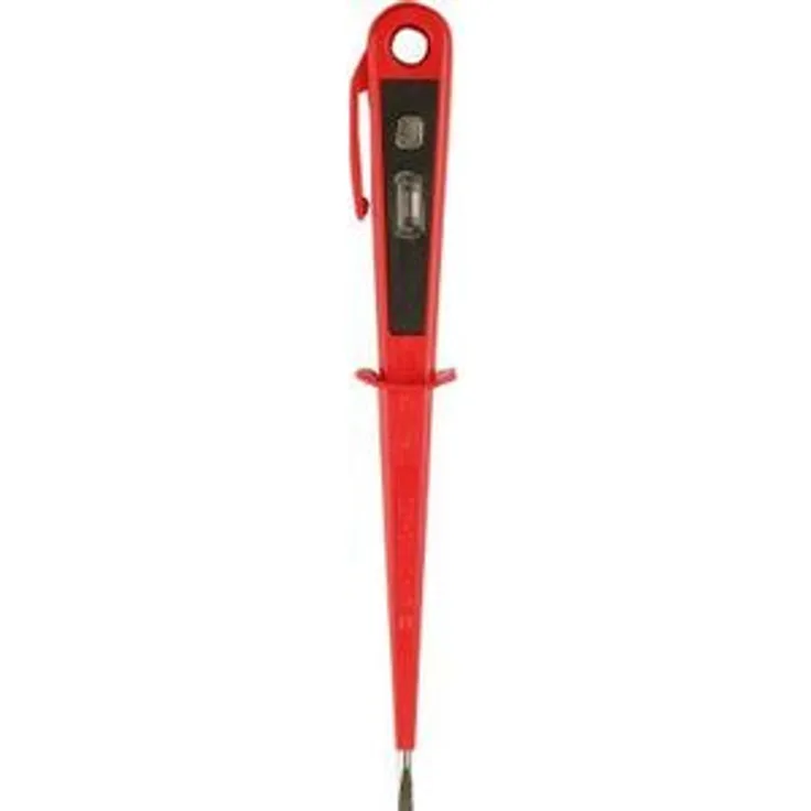 H+H Werkzeug 45300 Europrüfer-Spannungsprüfer-Phasenprüfer bis 250V GS geprüft nach VDE 0680 Made in Germany, 150 mm