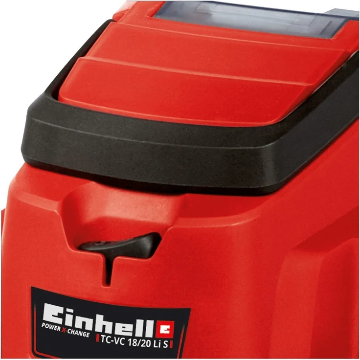 Einhell Akku-Nass-Trockensauger TC-VC 18-20 Li S-Solo Power X-Change PXC (Li-Ion, 18 V, 20 l-Edelstahlbehälter, inkl. Saugdüsen Teppich- und Glattböden, Fugendüse, Polsterdüse, ohne Akku und Ladegerät) Beutel - beutellos 20 Liter – Bild 5