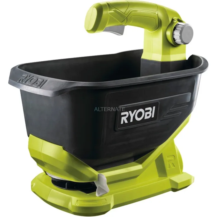 Ryobi Akku-Universal-Streuer OSS1800, 18Volt Streugerät, grün-schwarz