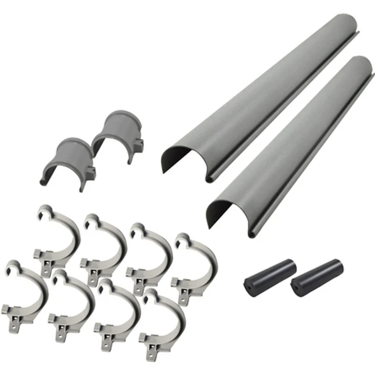 Dachrinne für Gartenhäuser, PVC 4010090056524