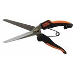 Garten Primus Gartenschere, Stauden- und Kräuterschere, schwarz-orange, 23,1 x 4,5 x 2,1 cm, 01050 Linkshänder klein