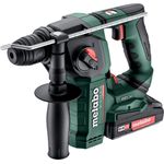 Metabo Akku-Bohrhammer BH 18 LTX BL 16, Metabox 145 L, 18V 2x2Ah Li-Ion + SC 30 - 600324500