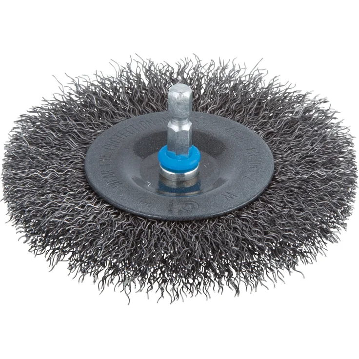 1 Stahldraht-Scheibenb. S=6-kt ø100x10mm