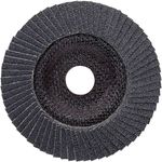 Bosch Professional Fächerschleifscheibe (für Winkelschleifer verschiedene Materialien, bombierte Ausführung, Ø 125 mm, Körnung 60)