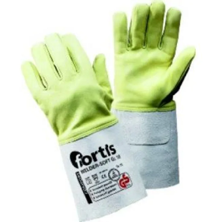 Schweißerhandschuh WelderSoft, Ziegennappa, Gr. 10, FORTIS Lieferumfang: 10 Paar
