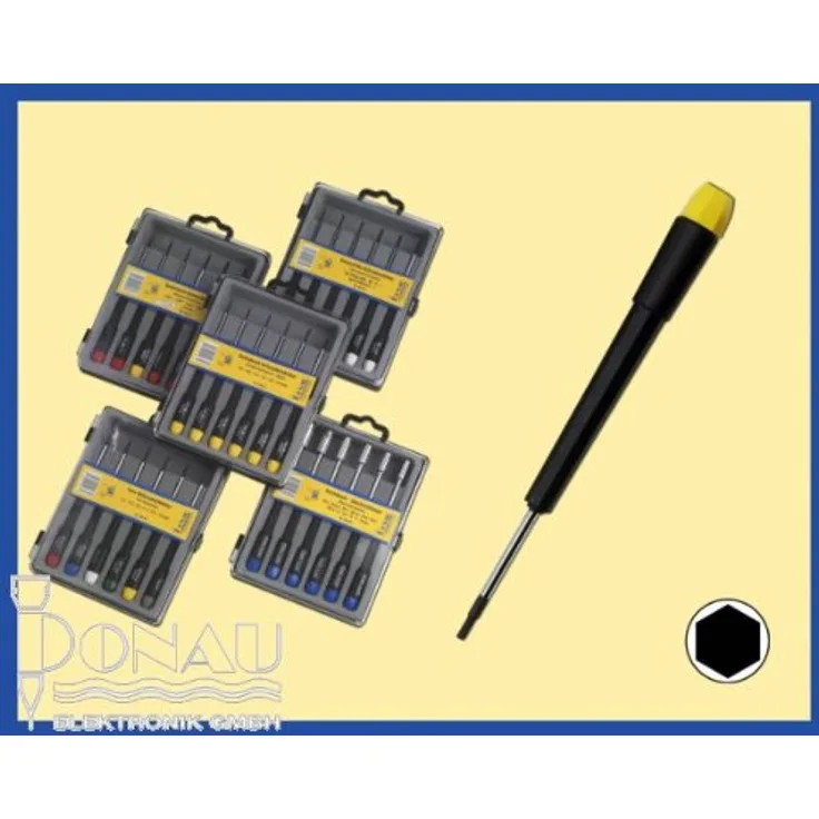 Unbekannt Donau Elektronik 280?62 Hexagon Treiber Set
