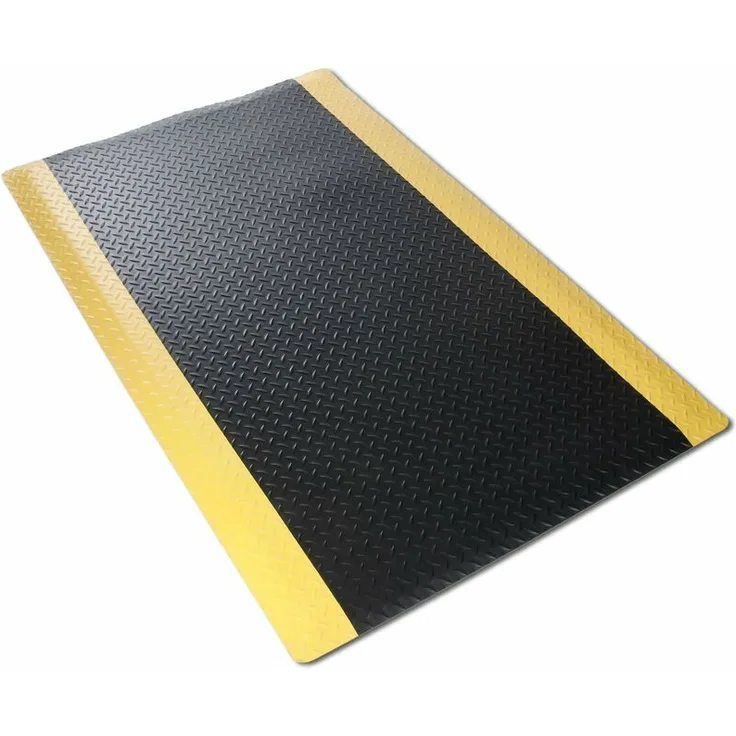 Anti-Ermüdungsmatte Dyna-Protect Diamond Schwarz Zuschnitt 60 cm, Länge: 500 cm