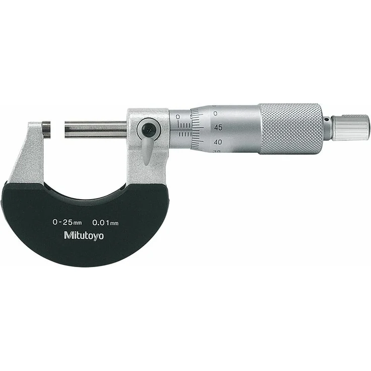 MITUTOYO Bügelmessschraube Werkszertifikat DIN 863-1 Messbereich 0-25 mm – Bild 1