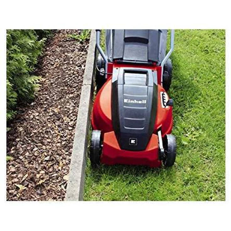 Einhell Elektro-Rasenmäher GC-EM 1536 - 1.500W, 36 cm Schnittbreite, 38L Fangbox, 25-65mm Schnitthöhe, klappbarer Führungsholm, leicht und robust - – Bild 5
