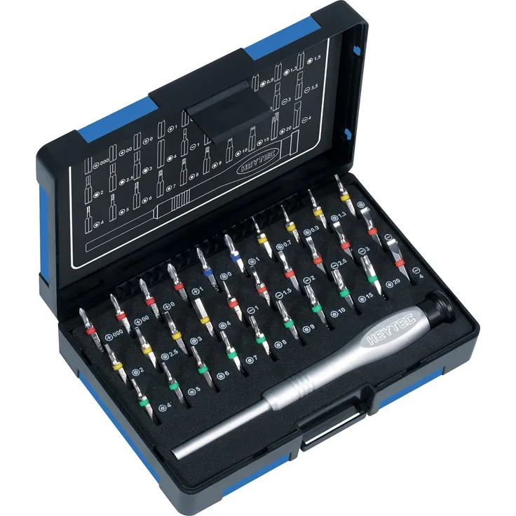 Heytec Heyco 50834000000 Feinmechaniker-Bitsatz