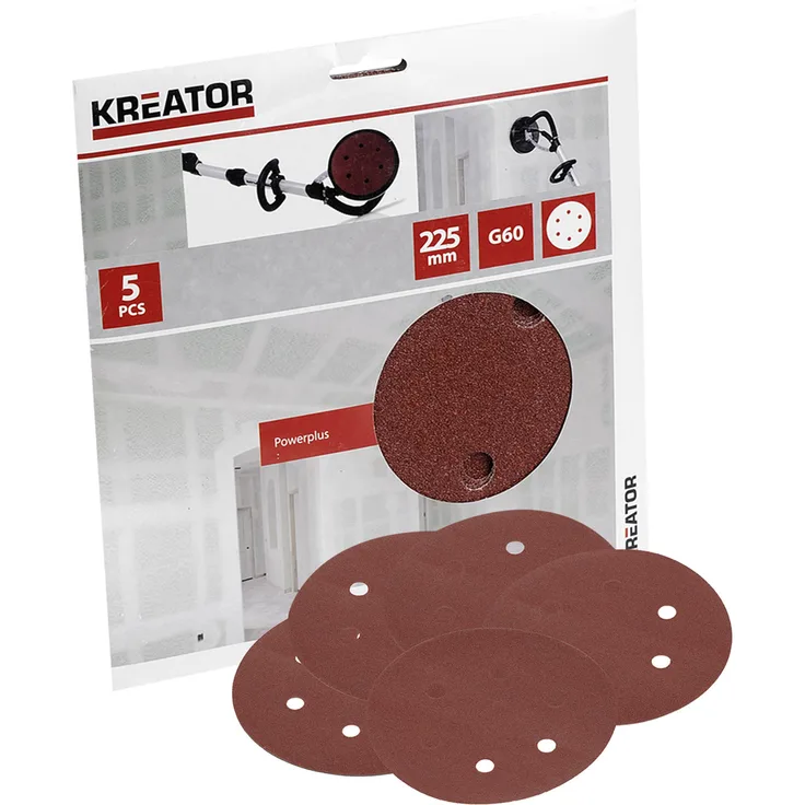 KREATOR KRT232004 KRT232004-5 uds Disco Übertemperatur, Durchmesser 225 g60, Rot