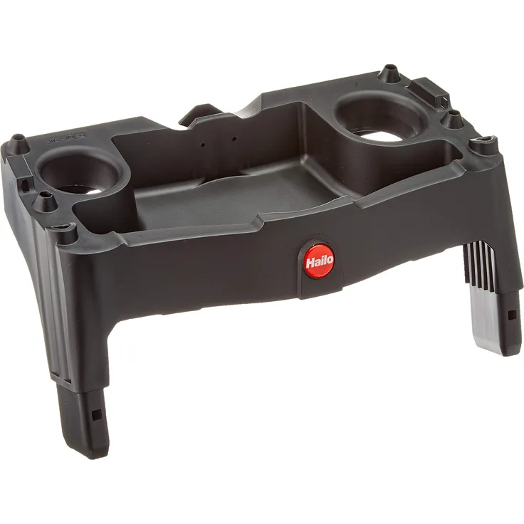 Hailo 9918-001 Multifunktions-Schale für Haushaltsleitern, schwarz