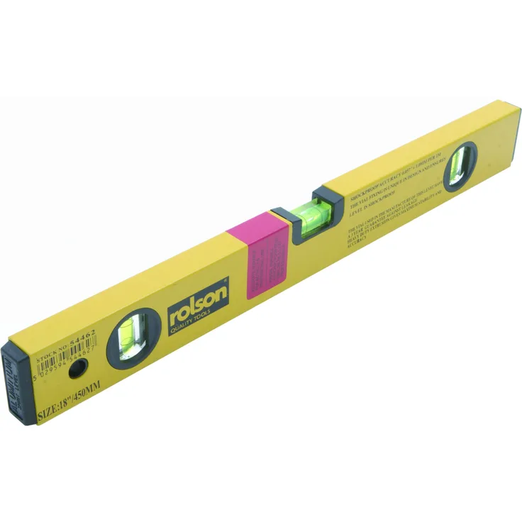Rolson 54460 Wasserwaage, Legierung, 450 mm, 0