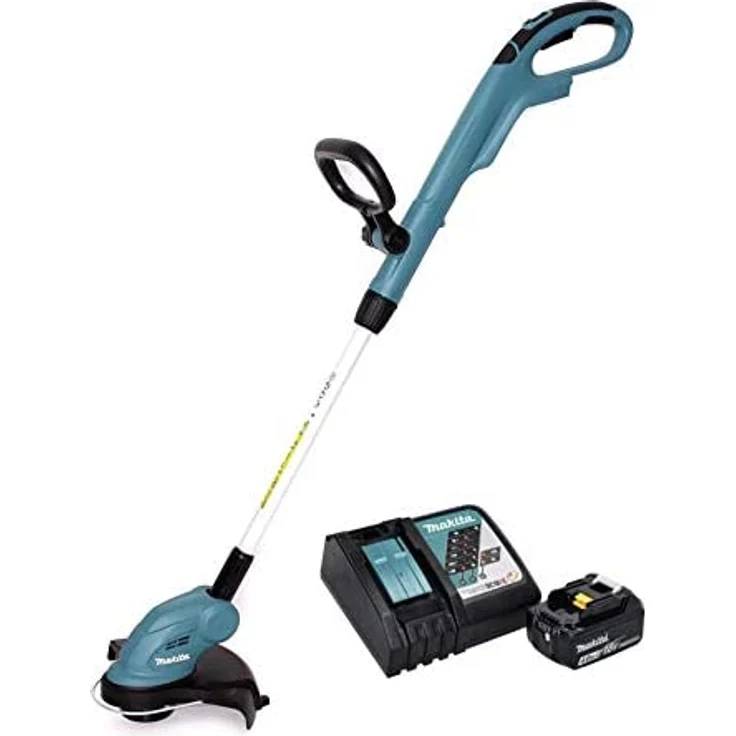 Makita DUR 181 RM1 Akku Rasentrimmer 18 V 260 mm + 1x Akku 4,0 Ah + Ladegerät – Bild 1