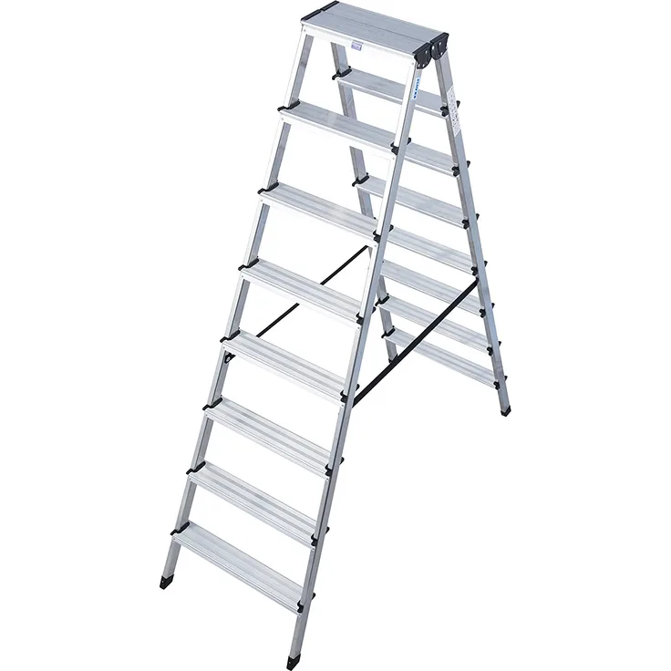 KRAUSE Doppelleiter Dopplo, 2 x 8 Stufen, 120373