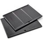 Barbecook Grillplatte, Gusseisen, für Grill Quisson und Siesta, schwarz