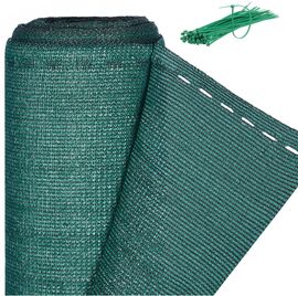 Zaunblende, Sichtschutz für Zaun Balkongeländer, HDPE Gewebe, UV-stabilisiert, wetterfest, 1,5 x 15 m, grün