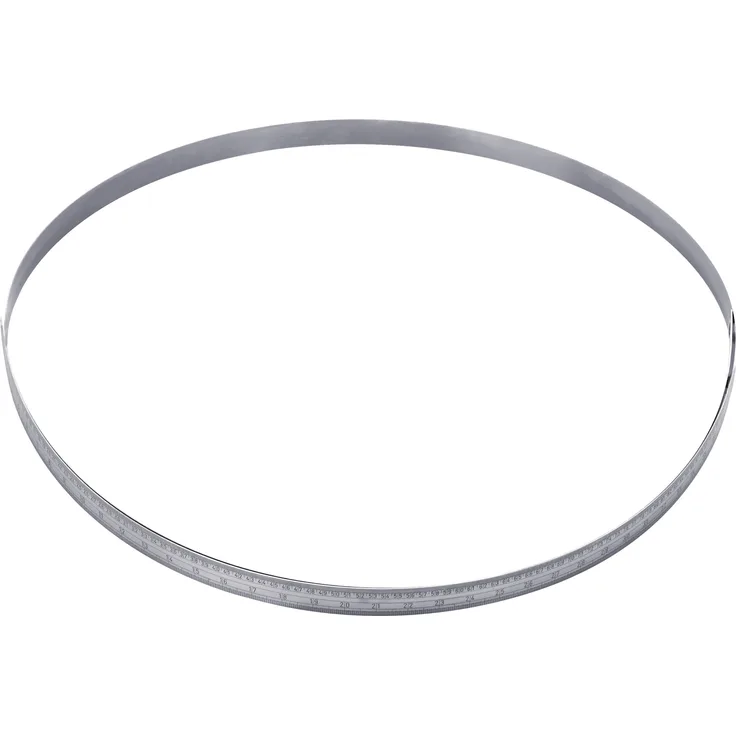 Metrica Massstab Rostfrei 3000 x 30 x 1 mm-Zoll, silber, 25146