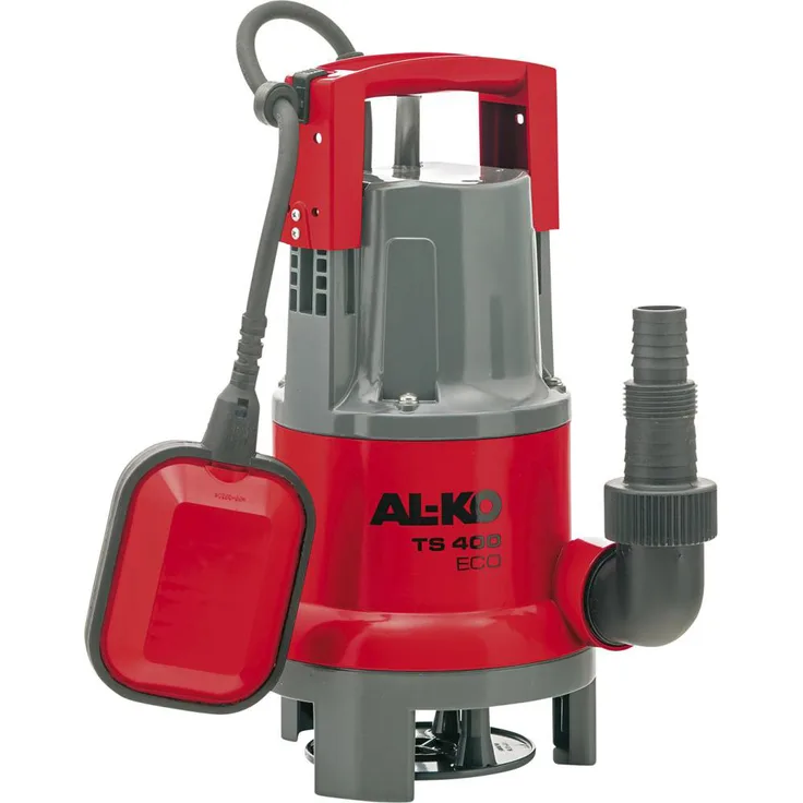 AL-KO Schmutzwasser Tauchpumpe TS 400 ECO Tauchmotorpumpe 400 Watt 8.000 l/h Entwässerung