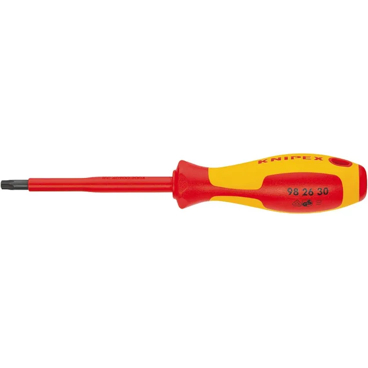 Knipex 98 26 30 Schraubendreher für Torx-Schrauben 210 mm
