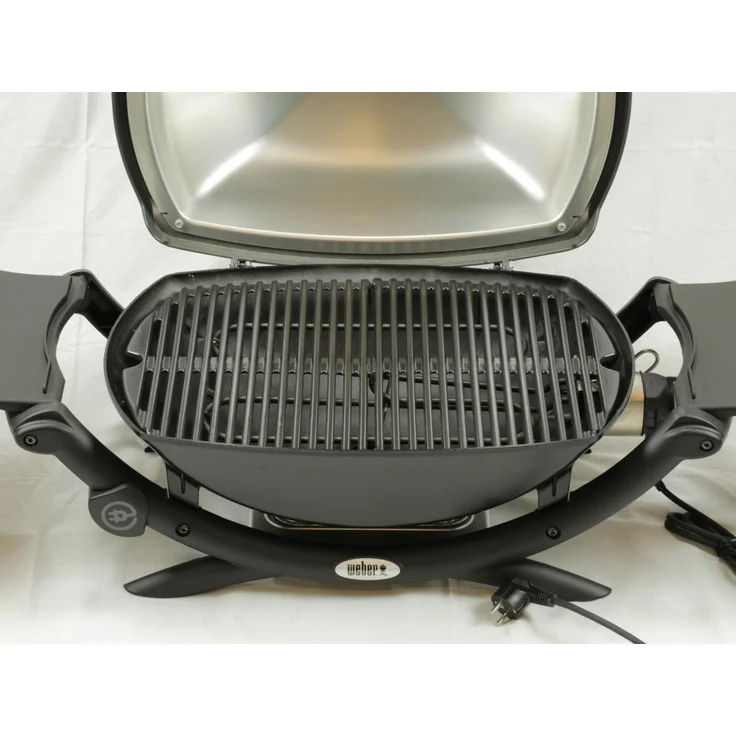 Weber Q 2400 Dark Gray Elektrogrill Tischgrill 2200 Watt, 4-5 Personen, 66 x 80 x 47,5 cm klein – Bild 4