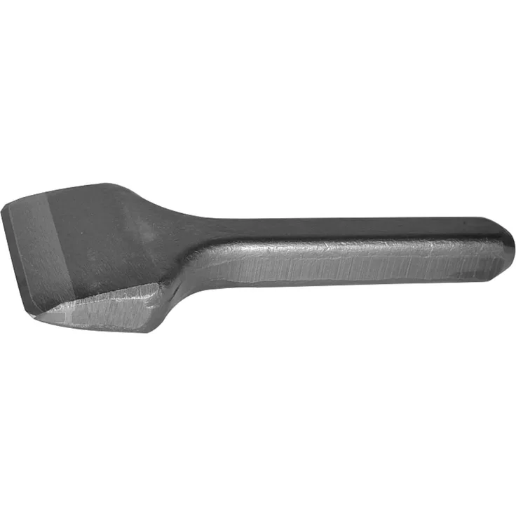 HaWe Hartmetall-Spalteisen 125180 Galabau, Pflastermeißel, Steinmetz, 80 x 200mm für kleine bis mittlere Steine