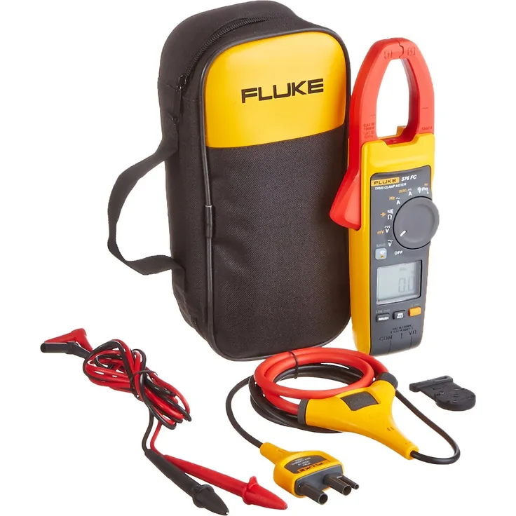 Fluke 376 FC Echteffektiv-Gleich--Wechselstrommesszange mit iFlex