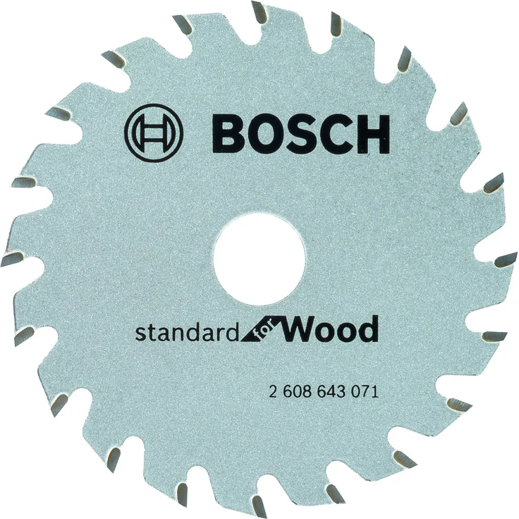 Bosch Professional Kreissägeblatt Optiline Wood zum Sägen in Holz für Handkreissägen Ø 85mm, 20 Zähne – Bild 1