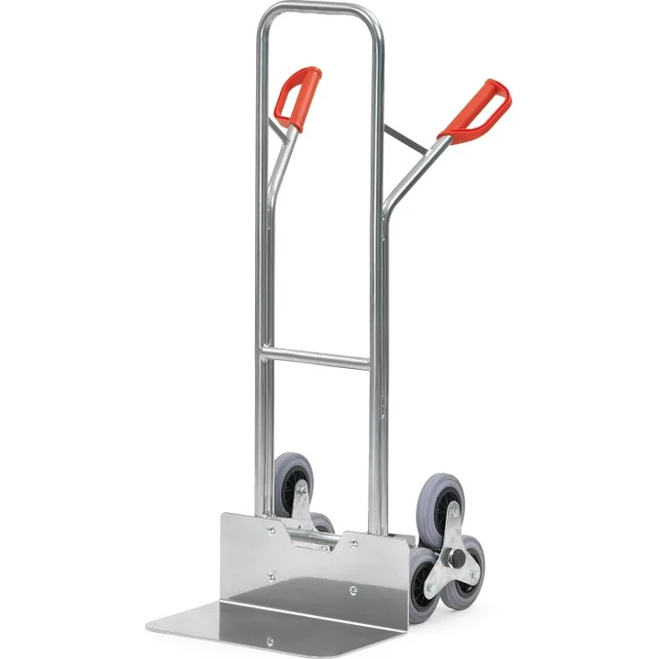 Fetra Transportgeräte mcle326 Für Trittleiter mit Rad Schubkarre Kautschuk, 590 mm breite x 1300 mm Höhe, 300 mm x 480 mm Plattform Durchmesser