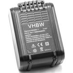 vhbw Akku kompatibel mit Worx WG160,4, WG160E, WG160E,5, WG163, WG163E, WG163E,1 Elektrowerkzeug (3000mAh Li-Ion 20 V)