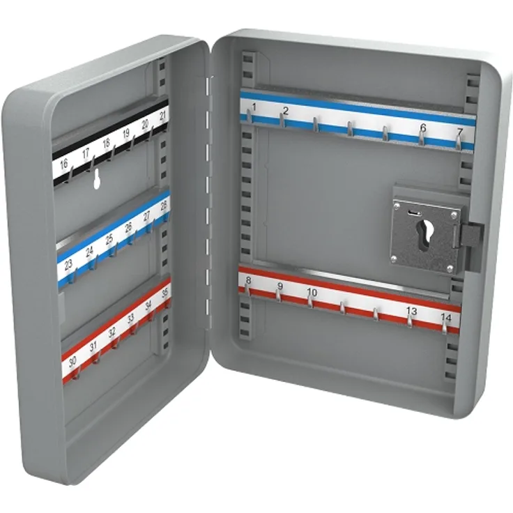 BASI - Schlüsselschrank - SS 100 PZ - Grau - 35 Haken