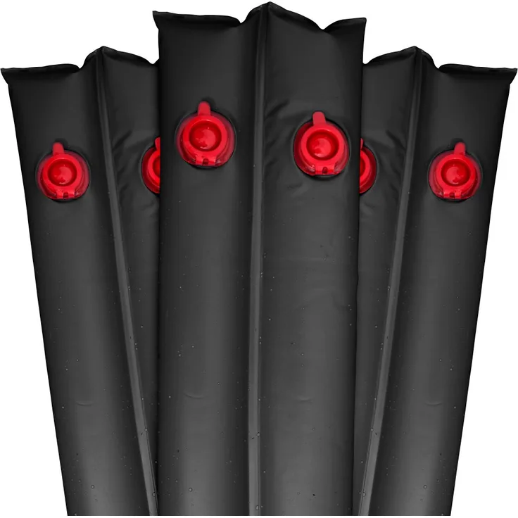 Pool Mate 1-3809-BLK-10 Wassersack für Schwimmbadabdeckungen, strapazierfähig, 16 Gauge, 2,4 m, Schwarz, 10 Stück