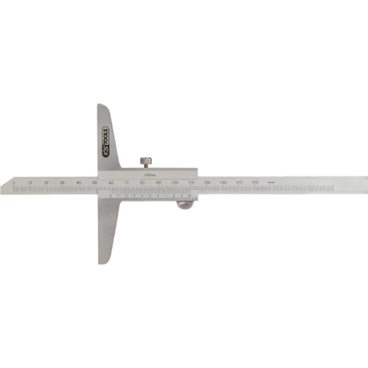 KS Tools Tiefenmessschieber, 0-200mm 300.0572 (3000572)
