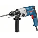 Bosch Professional Bohrmaschine GBM 13-2 RE (750 Watt, 240 Volt, inkl. Präzisionsbohrfutter 13 mm, Zusatzhandgriff, Tiefenanschlag 210 mm, im Karton)