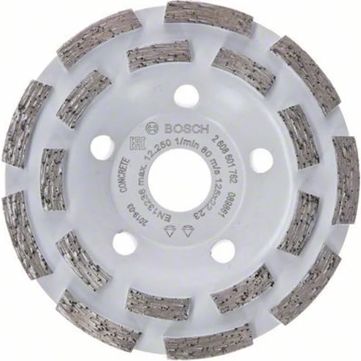 Bosch Professional 2608601762 Diamantschleifscheibe Expert für Winkelschleifer (für Beton, Schleifscheiben-ø: 125, Bohrungs-ø: 22,23 mm, Zubehör für Betonschleifer) – Bild 1