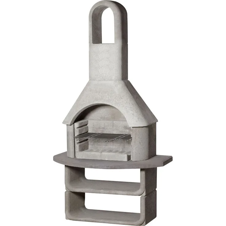 Gartenkamin Capri BBQ Kohlegrill Holzgrill Buschbeck