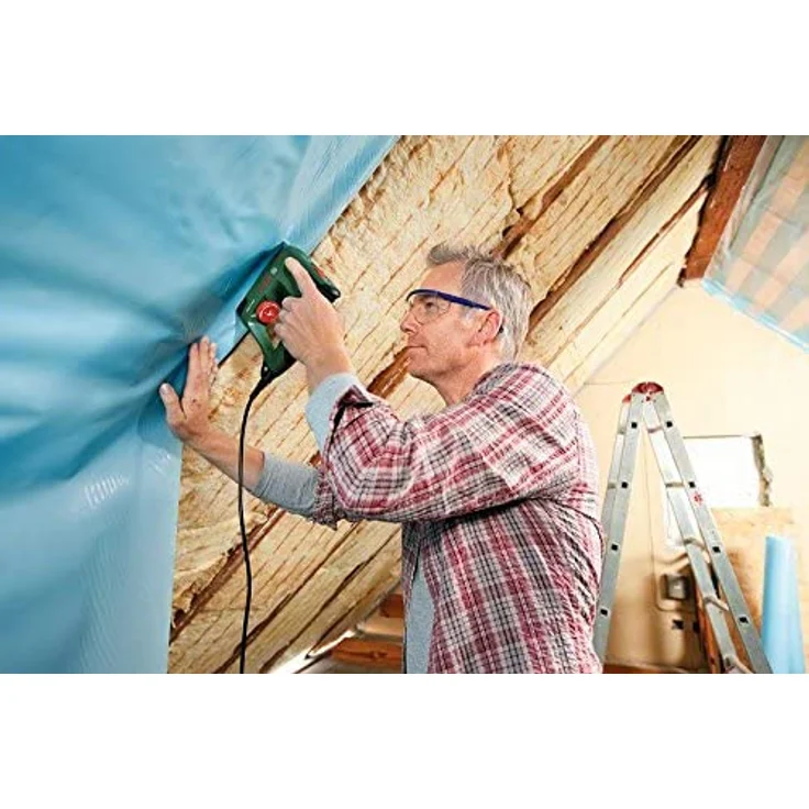 Bosch Elektrotacker PTK 14 EDT, 1000 Klammern, Karton (30 min-1 Schläge, Nägel: 14 mm, 1,1 kg) – Bild 4