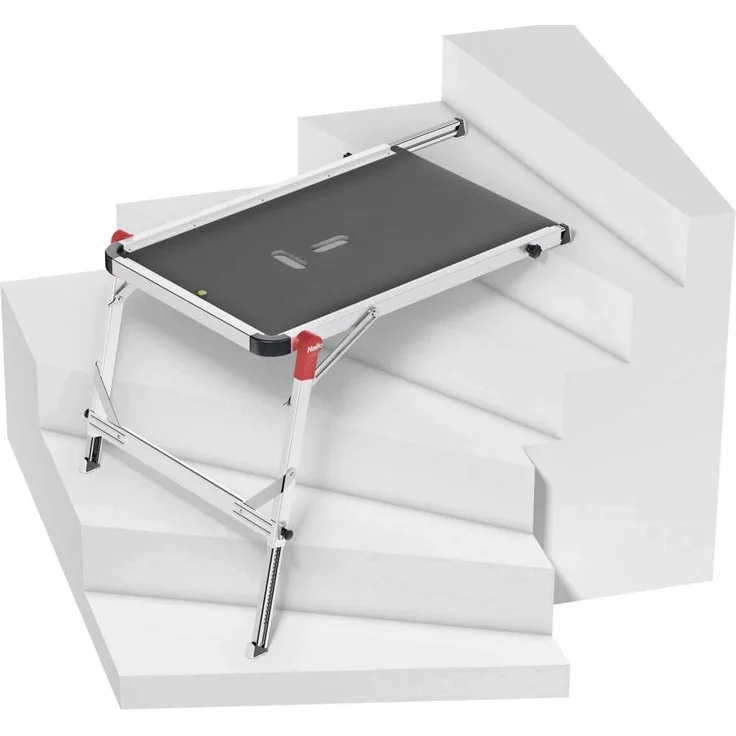 Hailo SET: Treppenpodest TP1 Haushaltsleiter L80 ComfortLine – Bild 3