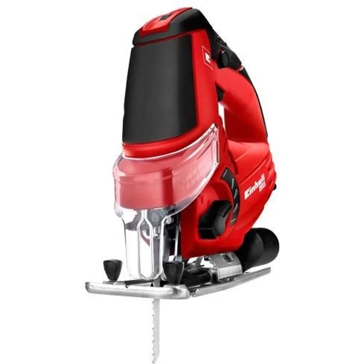 Einhell Stichsäge TC-JS 85 (620 W, max. 85 mm, 45° Schrägschnitt, Hubzahlregelung, 4-Stufen Pendelhub, Absaugadapter, Parallelanschlag, Koffer) – Bild 2