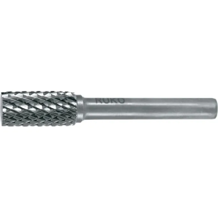 Ruko 116010 Hartmetall Frässtifte Form A Zylinder ohne Stirnverzahnung