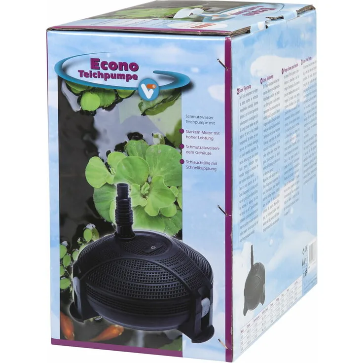 Velda Teichpumpe Pumpe Econo Pond 6000 Pump 130W 230V 5800 l/h Gartenteich