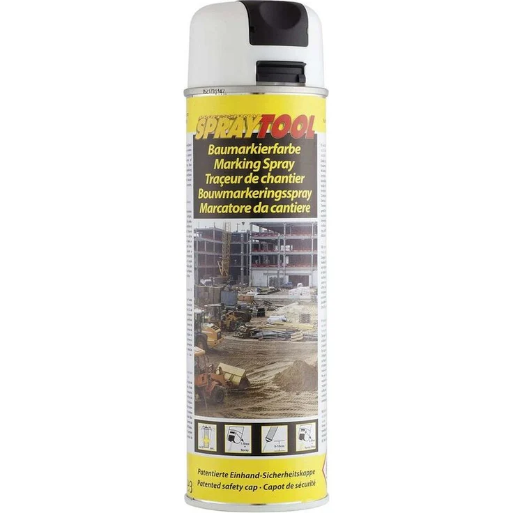 Dupli-Color Markierungsspray weiß 500ml – Bild 1