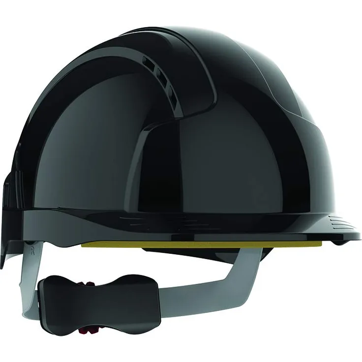 JSP AJB170-001-100 EVOLite Mid Peak Radratsche, belüftet, Schwarz, 10 Stück
