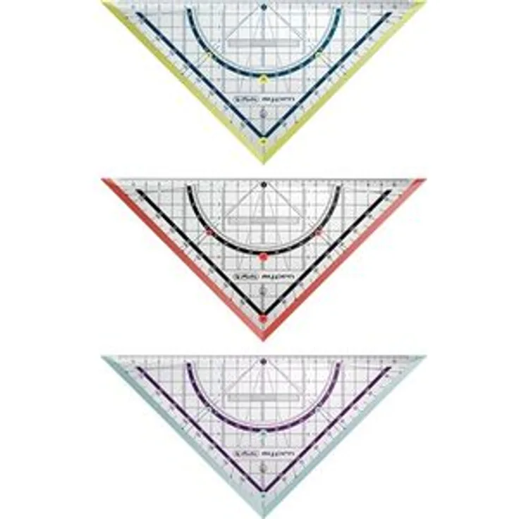 herlitz Herlitz Geometriedreieck my.pen 11367976 25cm Kunststoff sortiert