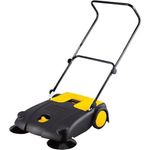 Syntrox Germany 70 cm Kehrmaschine mit 2 Kehrbürsten