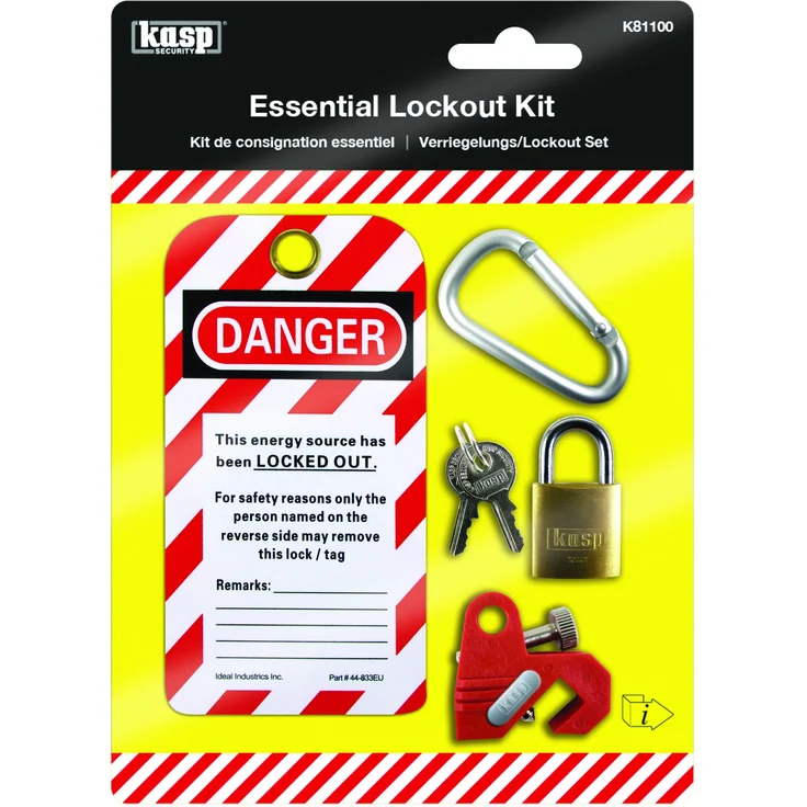Kasp K81100 Verriegelungs- - Lockout-Set, 4 Stück – Bild 1