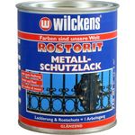 Wilckens - Wilckens 0,75l Rostorit Metall-Schutzlack Schwarz Lack Rostschutz Farbe glänzend - schwarz