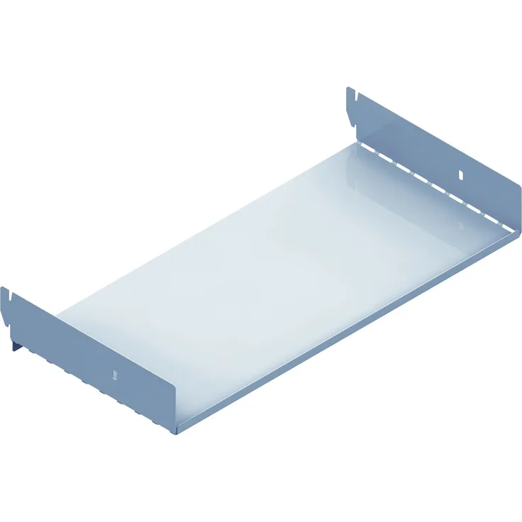 Element System Werkzeugablage, 2 Stück für Werkzeuglochwand, Lochplattenwand, weiß